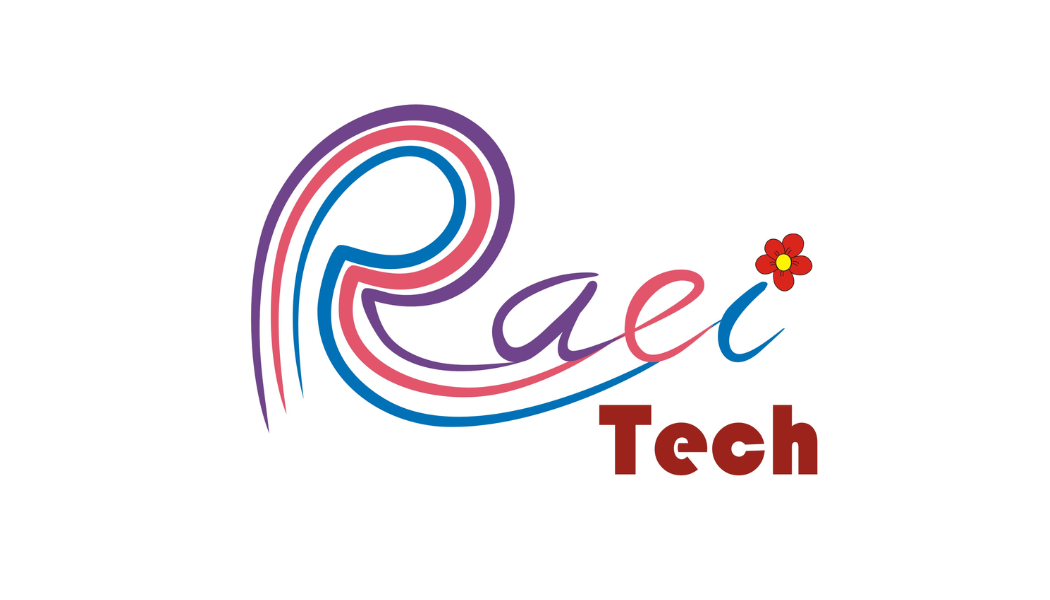 Raei Tech's Logo at the front side of Riyaz's NFC Card