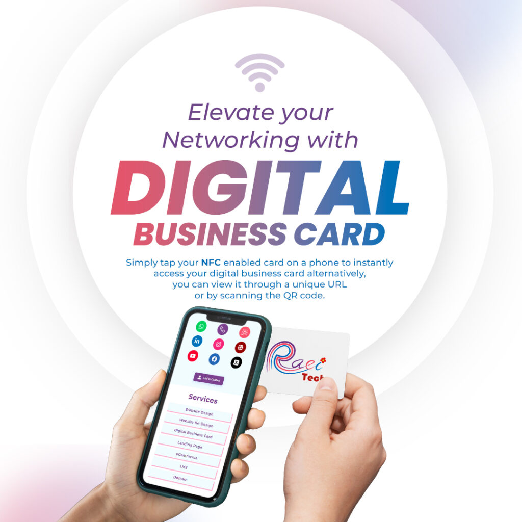 NFC Enabled Digital Card